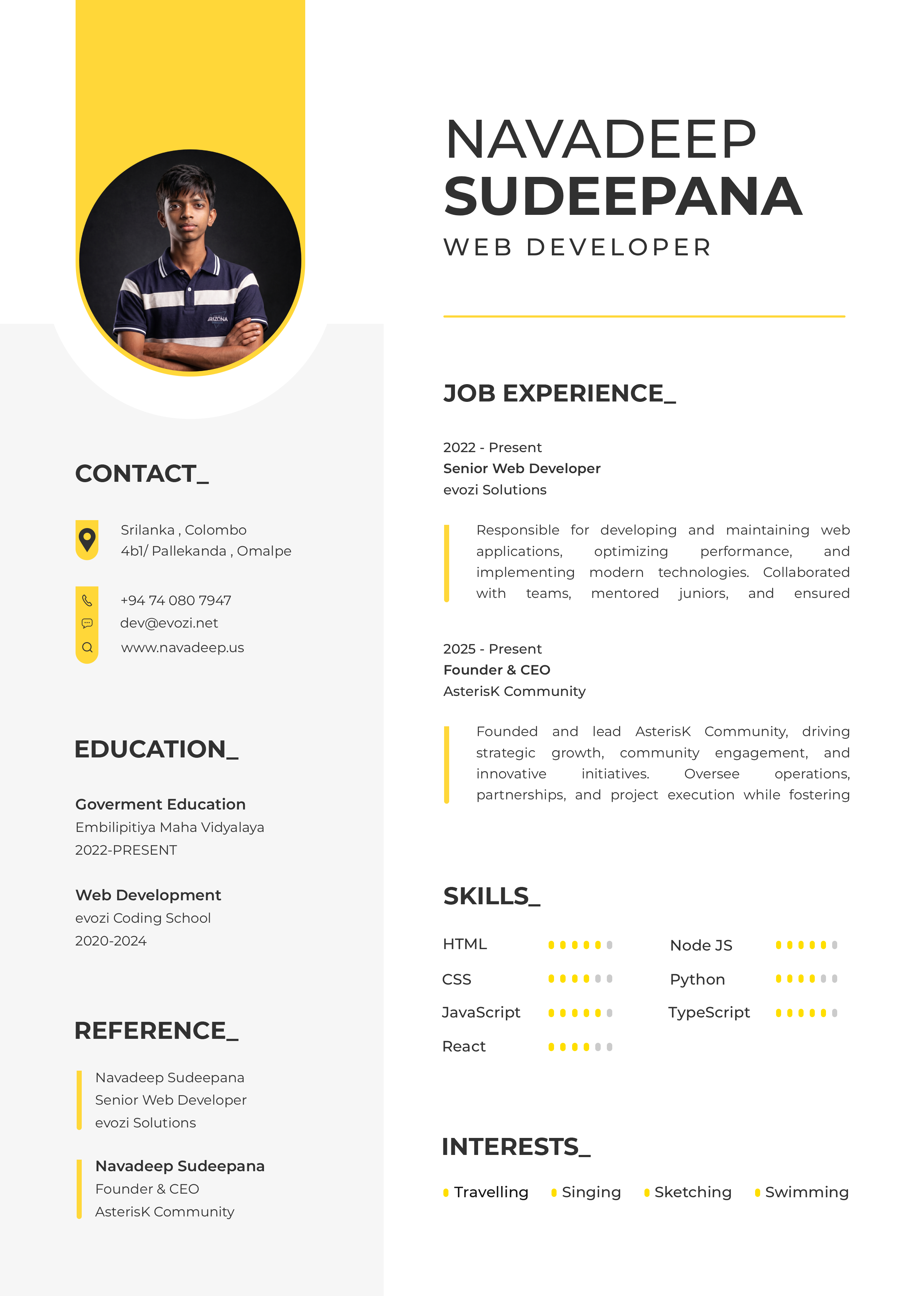 Navadeep Resume
